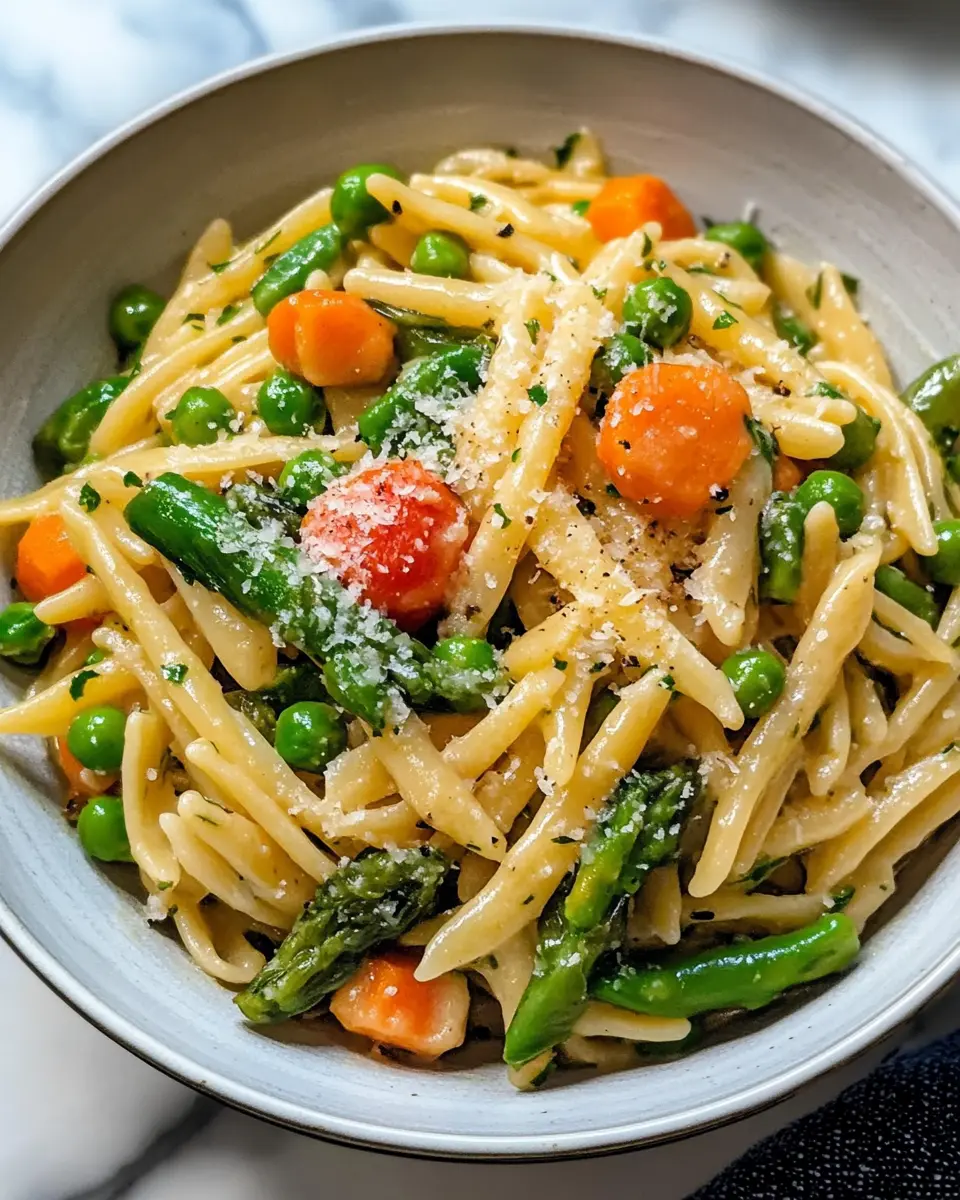 Spring Vegetable Pasta