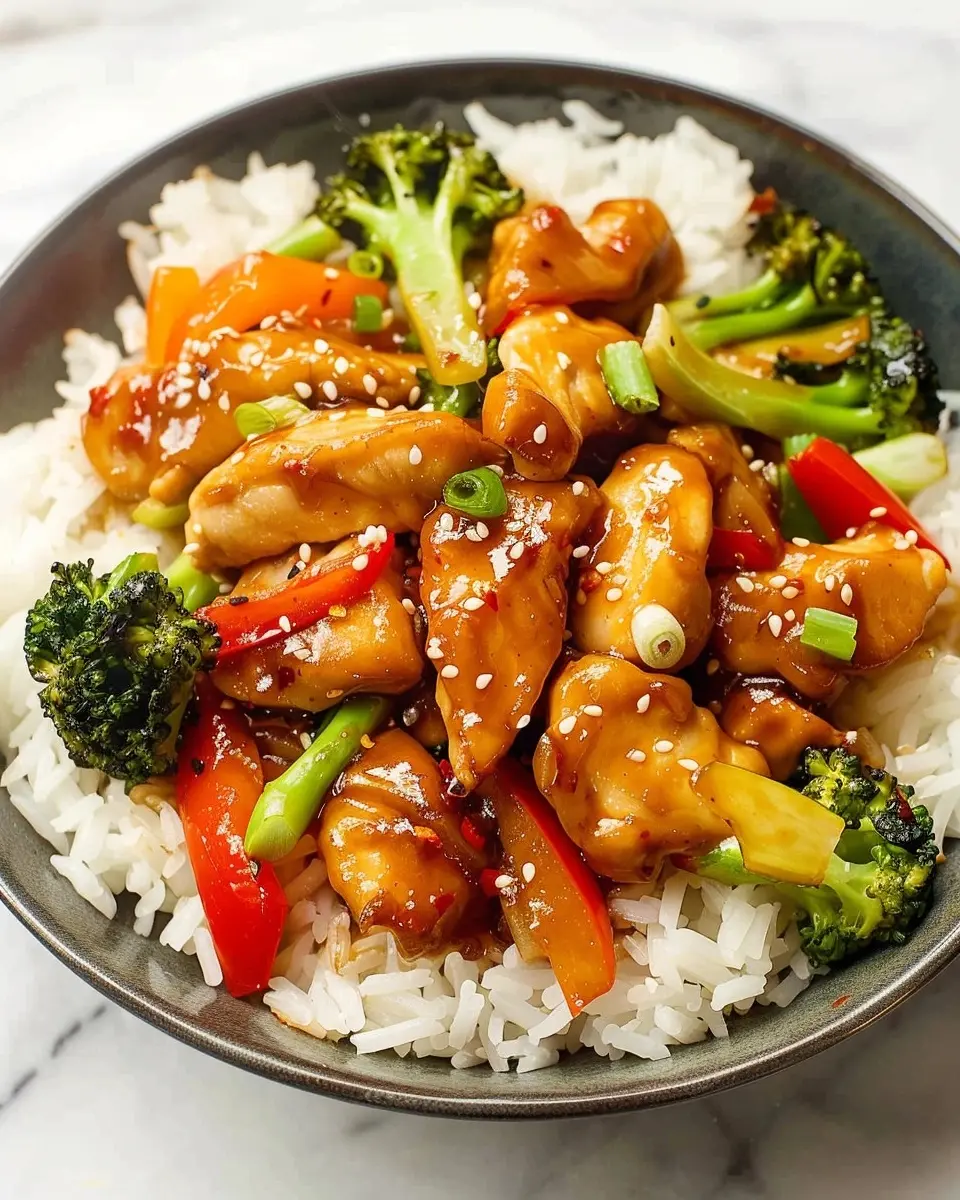Teriyaki Chicken Stir Fry
