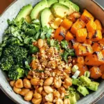 Thai Peanut Sweet Potato Buddha Bowl
