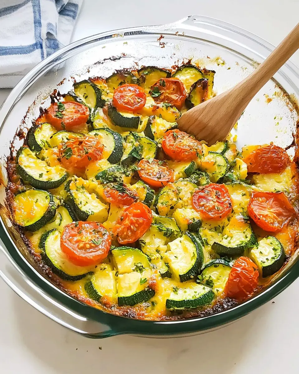Zucchini Tomato Bake