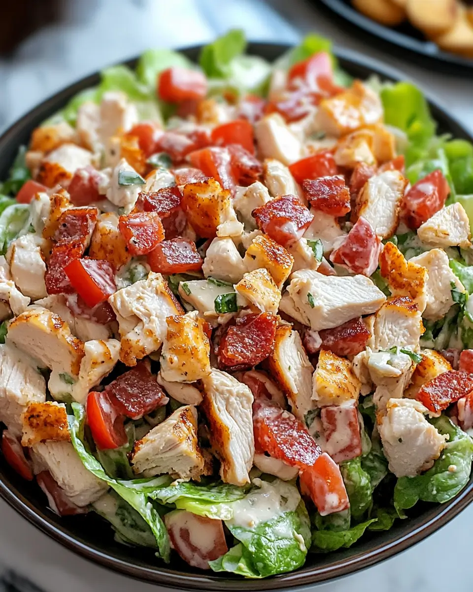 BLT Chicken Salad Recipe