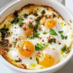 Baked Feta Eggs Recipe