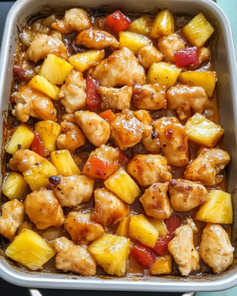 Baked Pineapple Chicken
