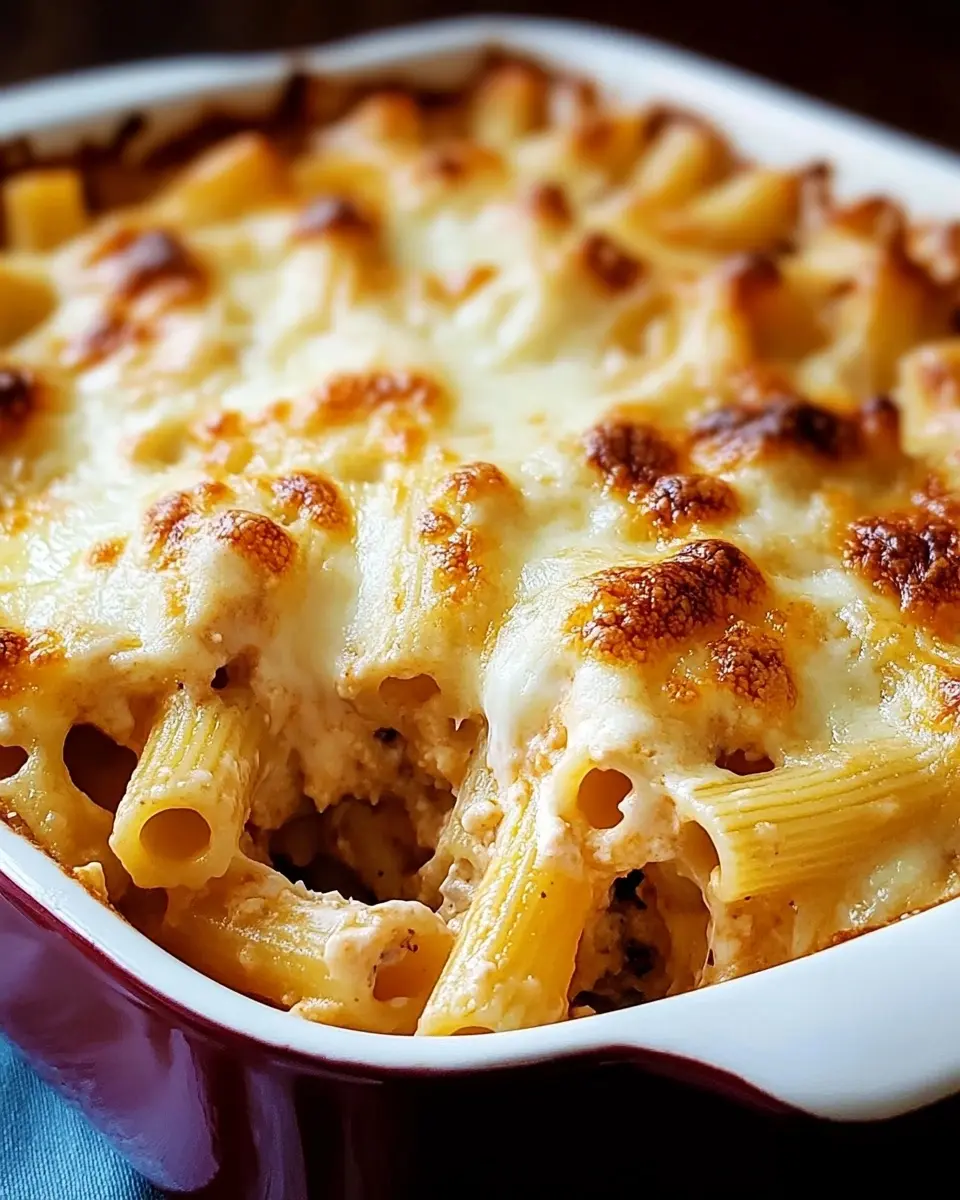 Baked Rigatoni Pasta Recipe
