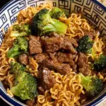 Beef and Broccoli Ramen Stir Fry