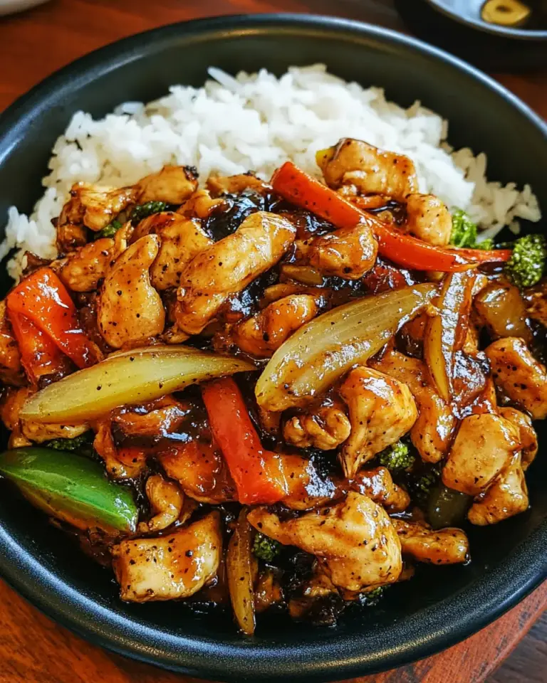 Black Pepper Chicken