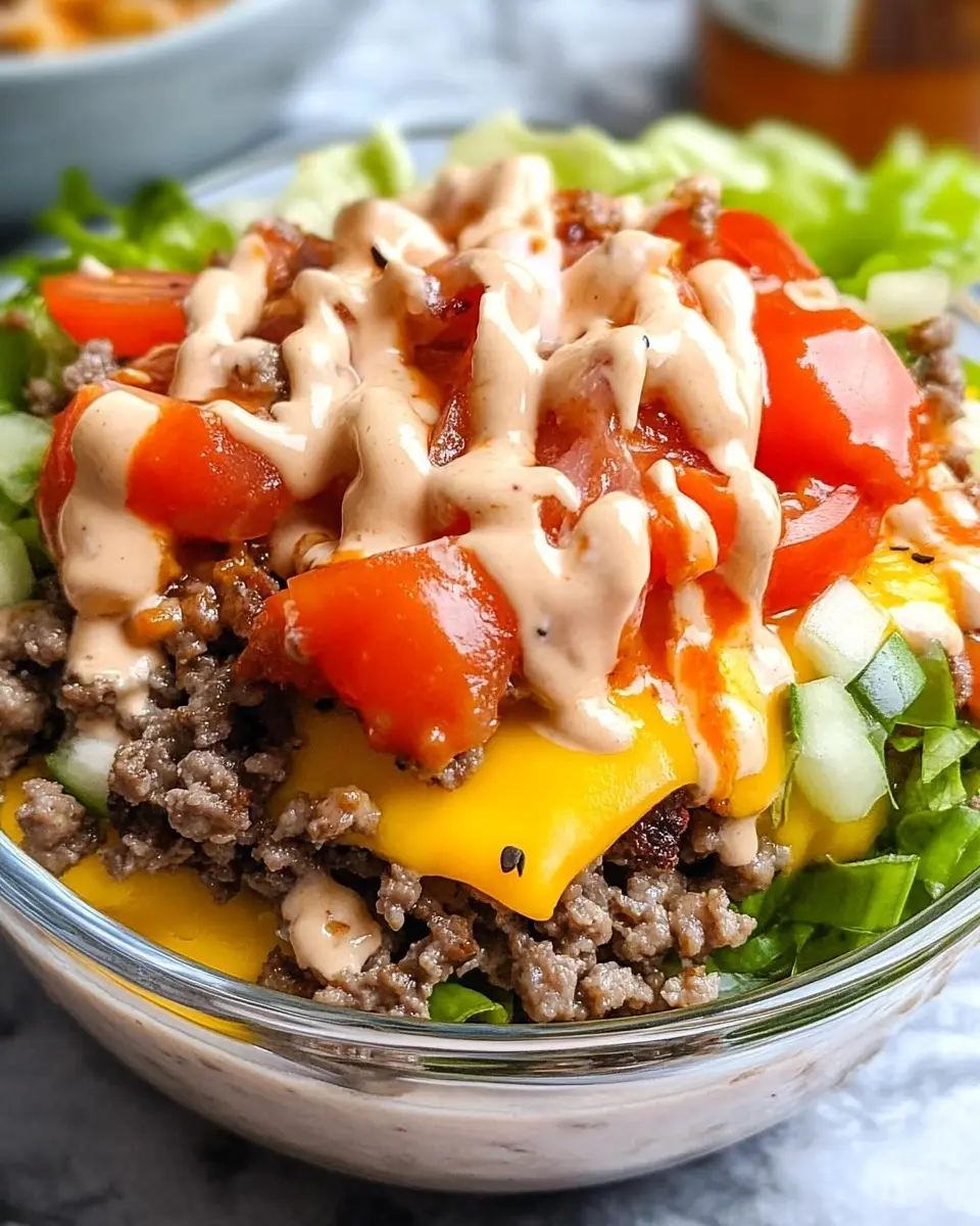 Burger in a Bowl