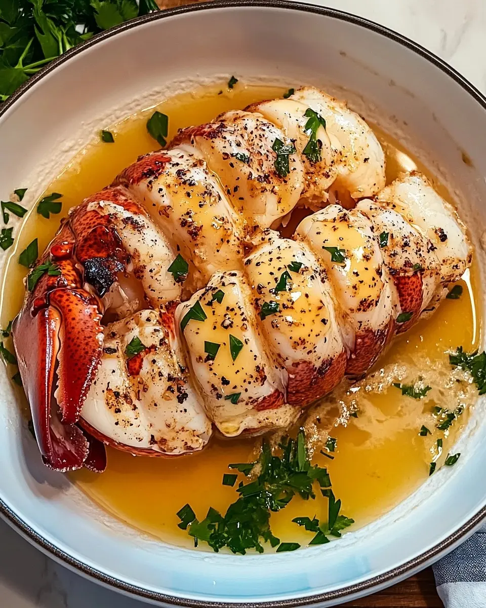 Butter Poached Lobster Tail