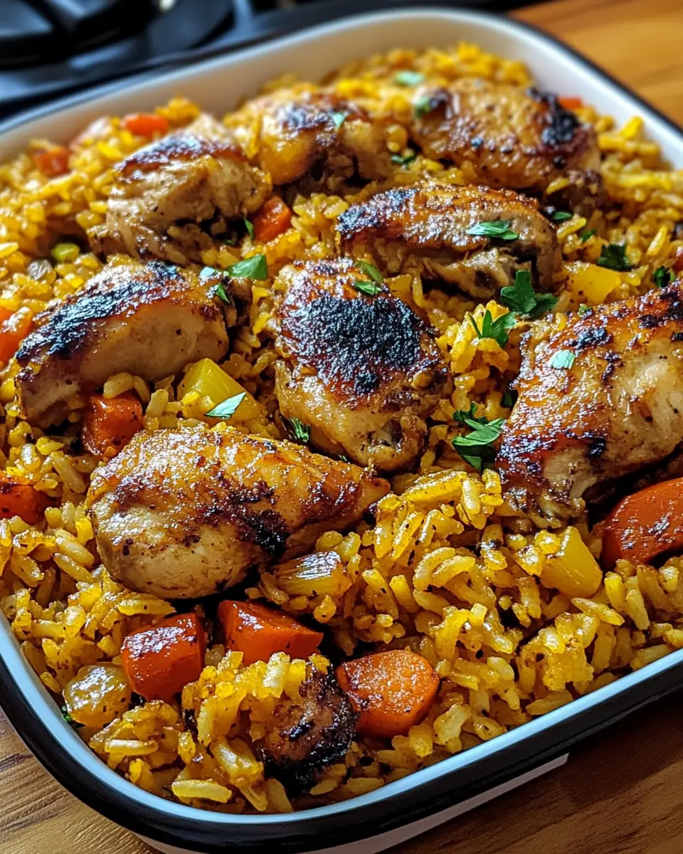 Caribbean Chicken and Rice