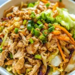 Chicken Egg Roll Bowls