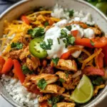 Chicken Fajita Burrito Bowl