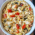 Chicken Orzo Bake