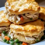 Chicken Pot Pie With Biscuit Crust