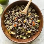 Chili Lime Quinoa Black Bean Salad