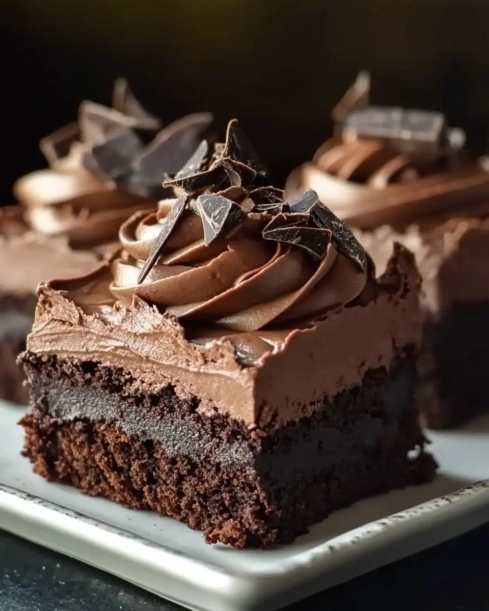 Chocolate Mousse Brownies Recipe