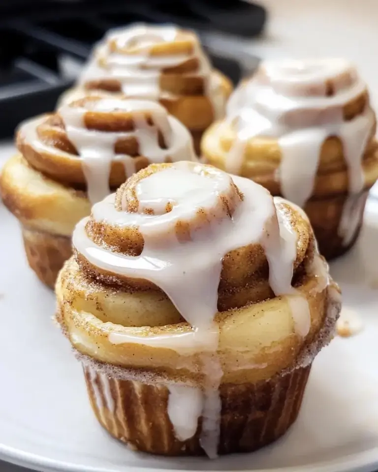 Cinnamon Roll Cruffins