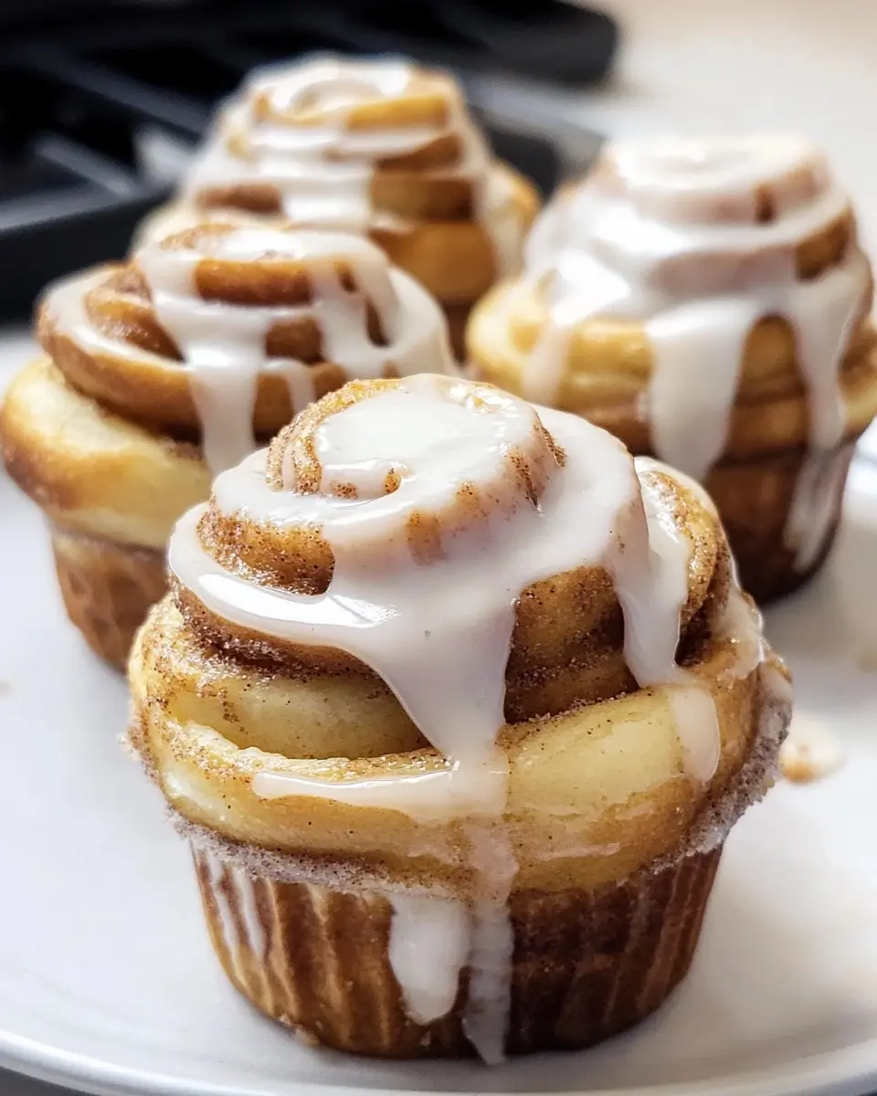Cinnamon Roll Cruffins