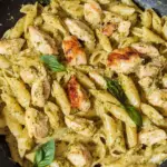 Creamy Chicken Pesto Pasta