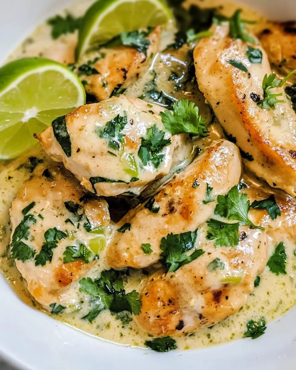 Creamy Coconut Lime Chicken