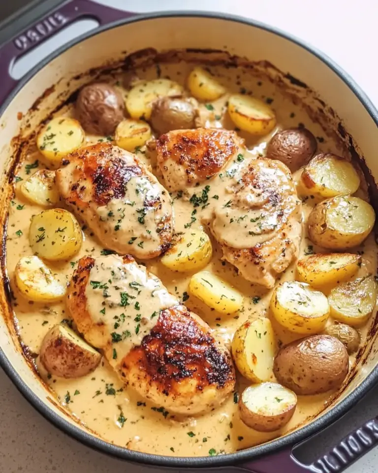 Creamy Dijon Chicken and Potatoes