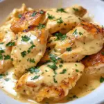Creamy Dijon Chicken in Garlic Sauce