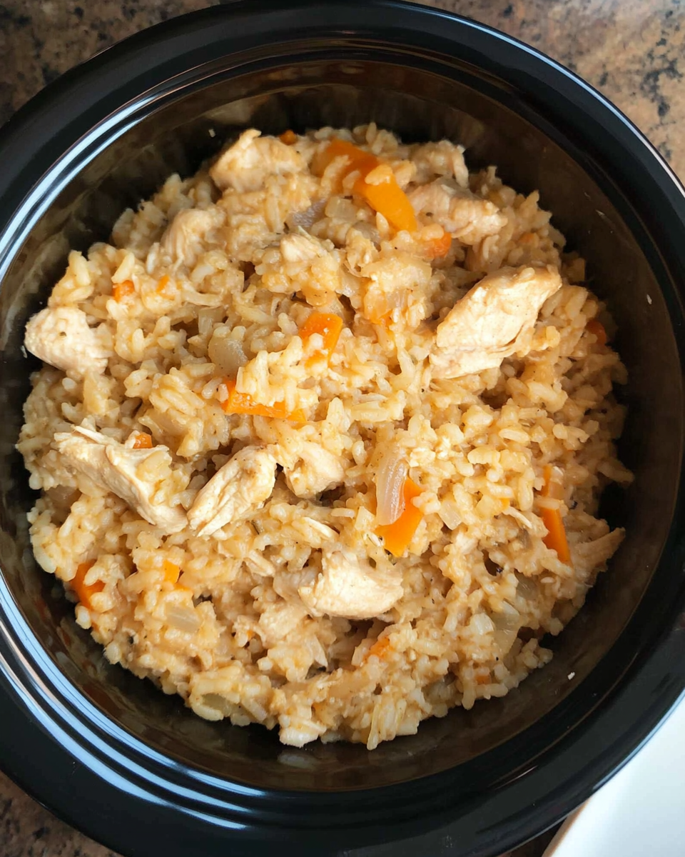 Crock Pot Chicken and Rice Recipe