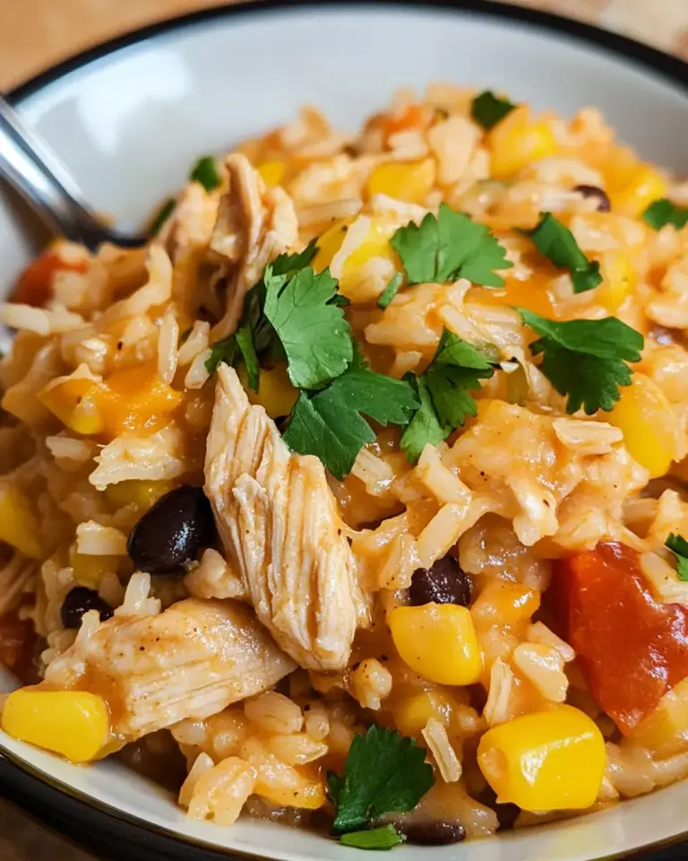 Crock Pot Southwest Chicken and Rice