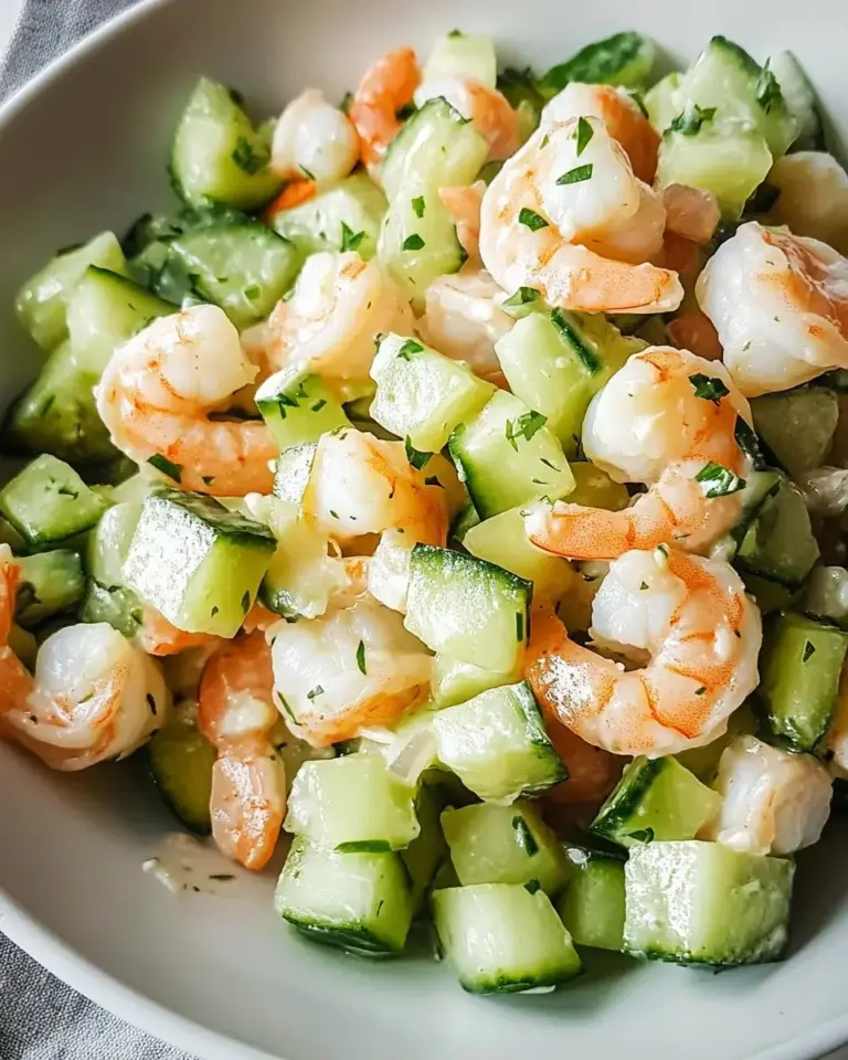 Cucumber Shrimp Salad