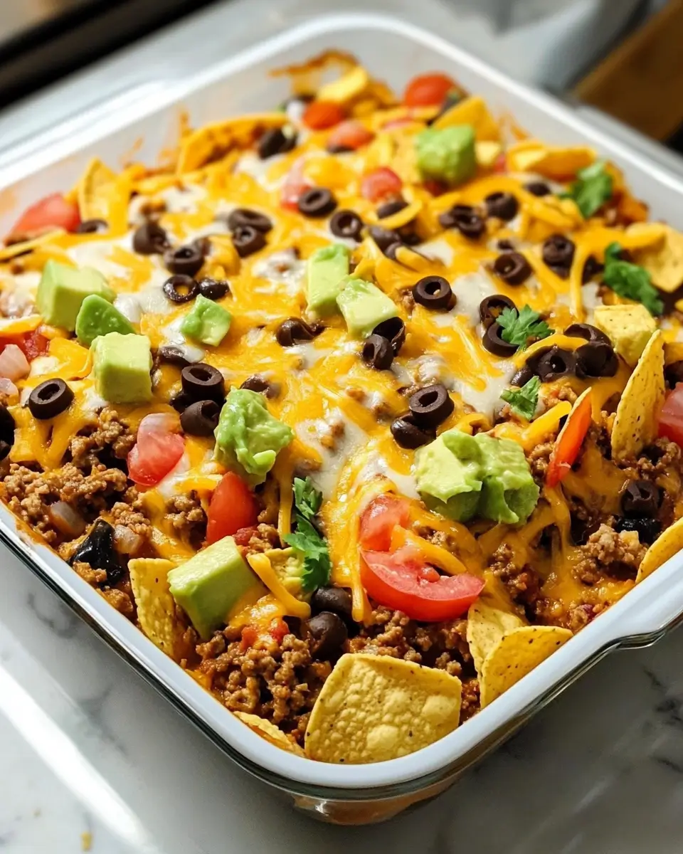 Easy Taco Casserole Ready in 30 Minutes
