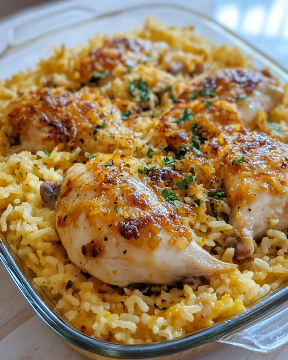 Forgotten Chicken and Rice