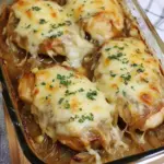French Onion Chicken Bake