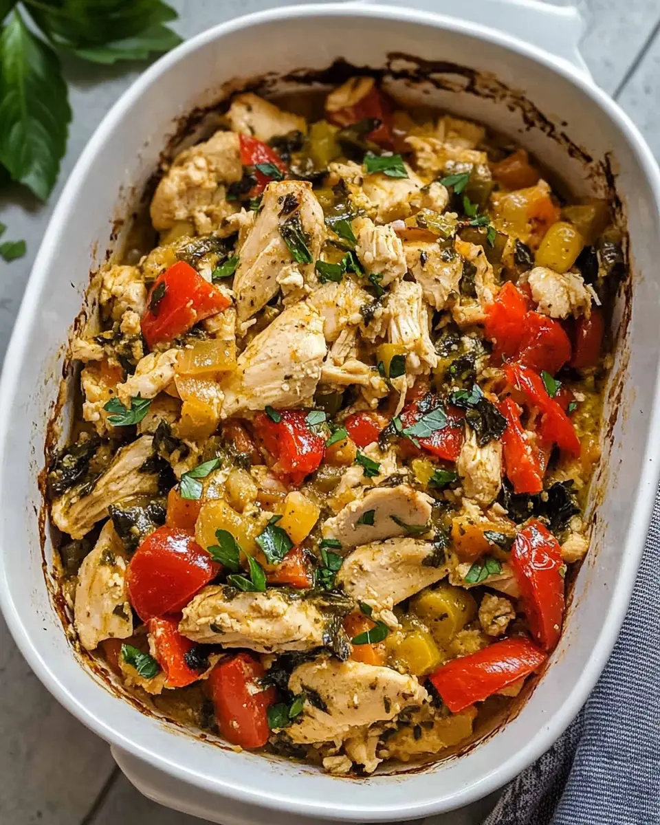 Greek Chicken Casserole