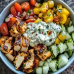 Greek Chicken Tzatziki Bowls Recipe