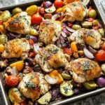 Greek Sheet Pan Chicken Dinner