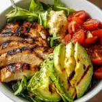 Grilled Chicken & Avocado Salad Bowl