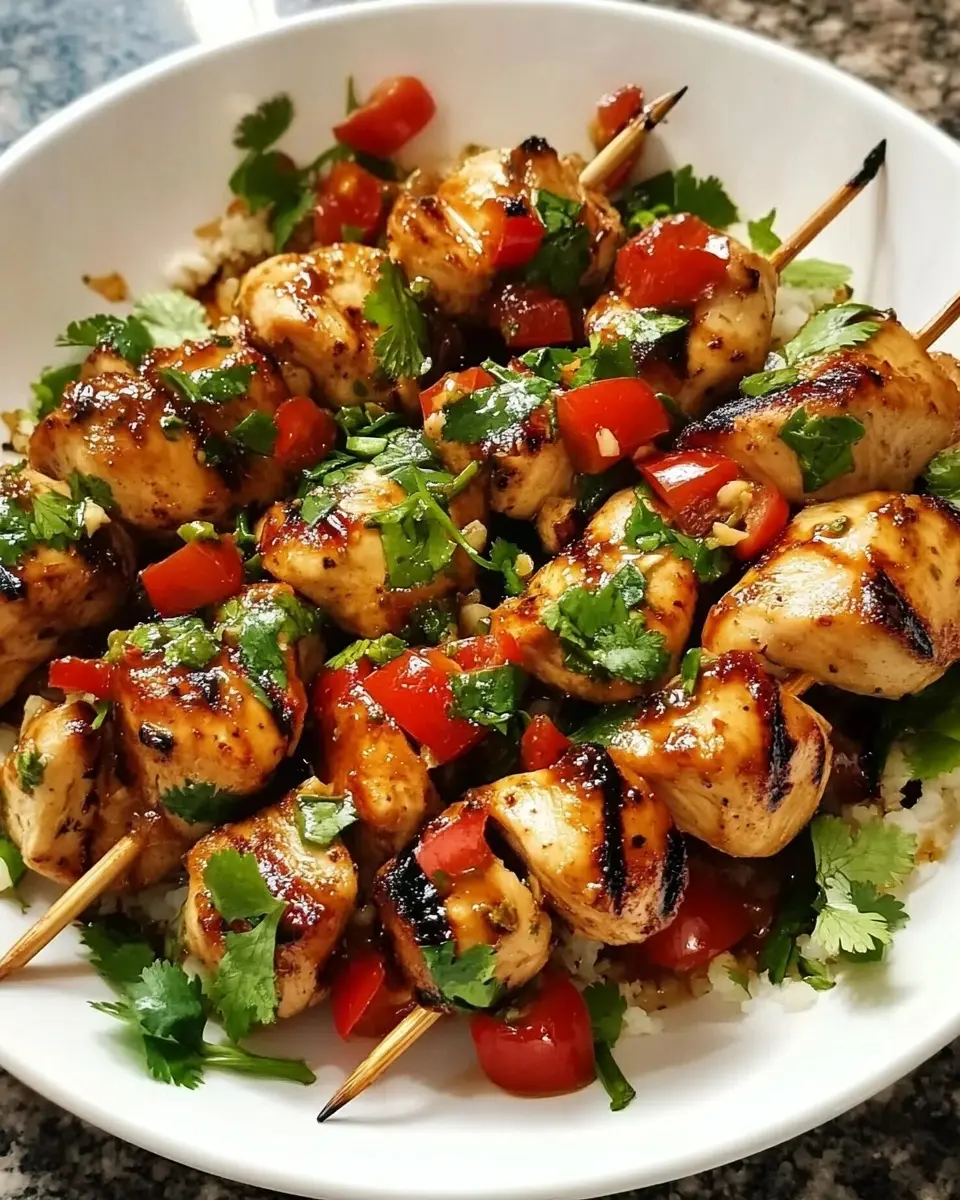 Grilled Honey Chili Lime Cilantro Chicken
