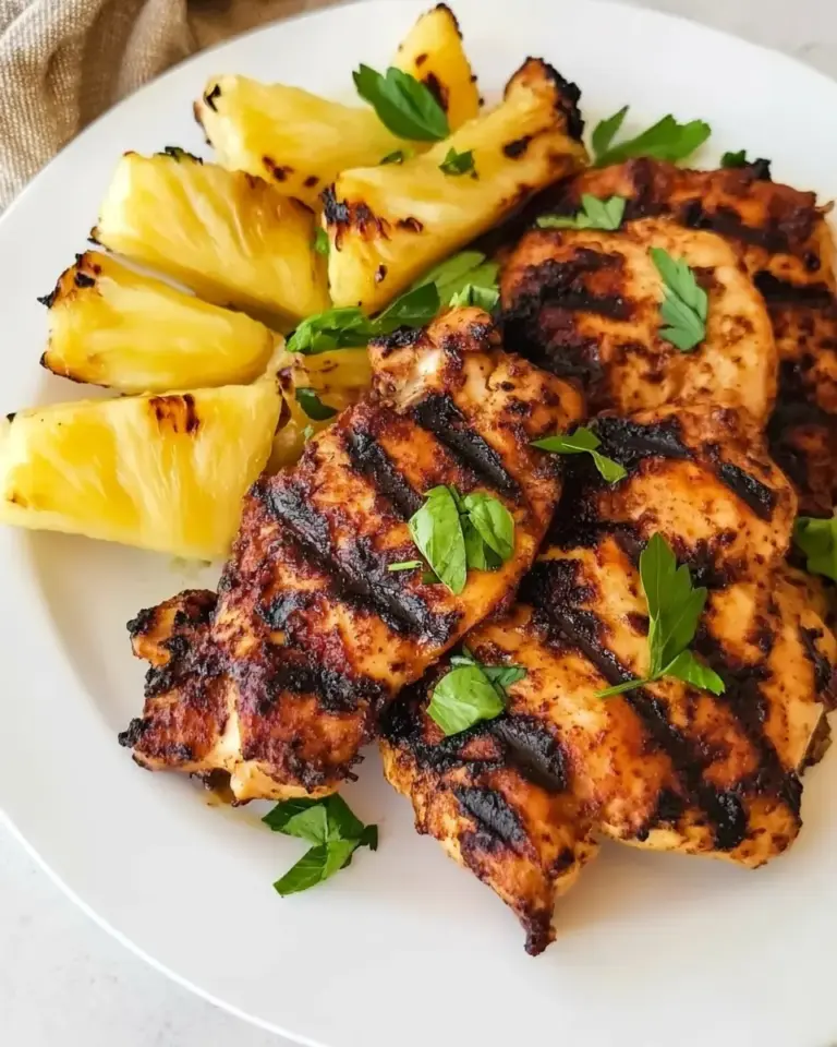 Grilled Pineapple Chicken