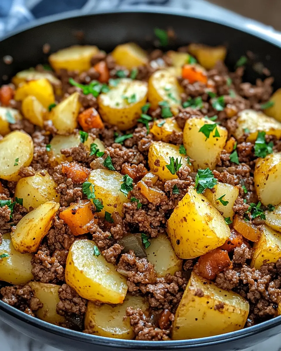 Ground Beef and Potatoes