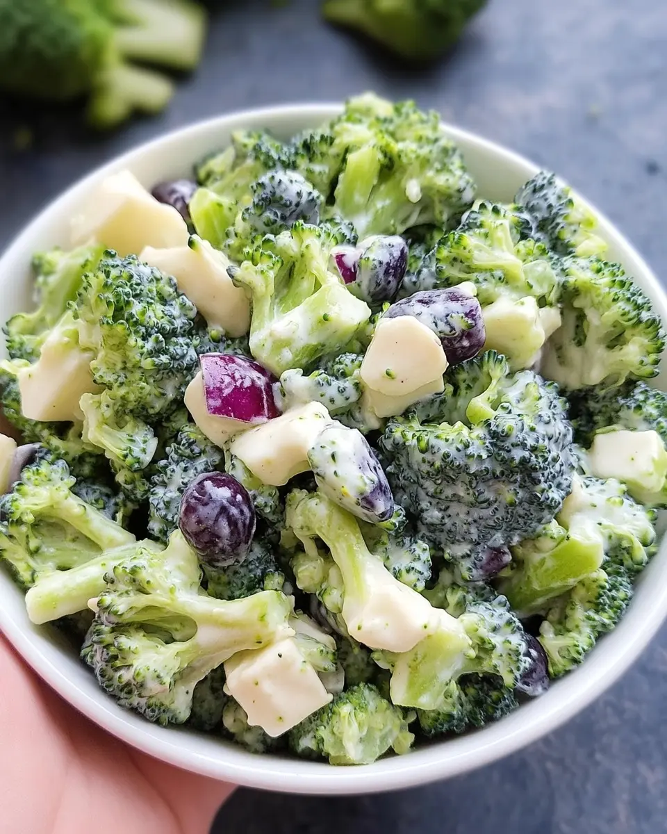 Healthy Broccoli Salad Recipe