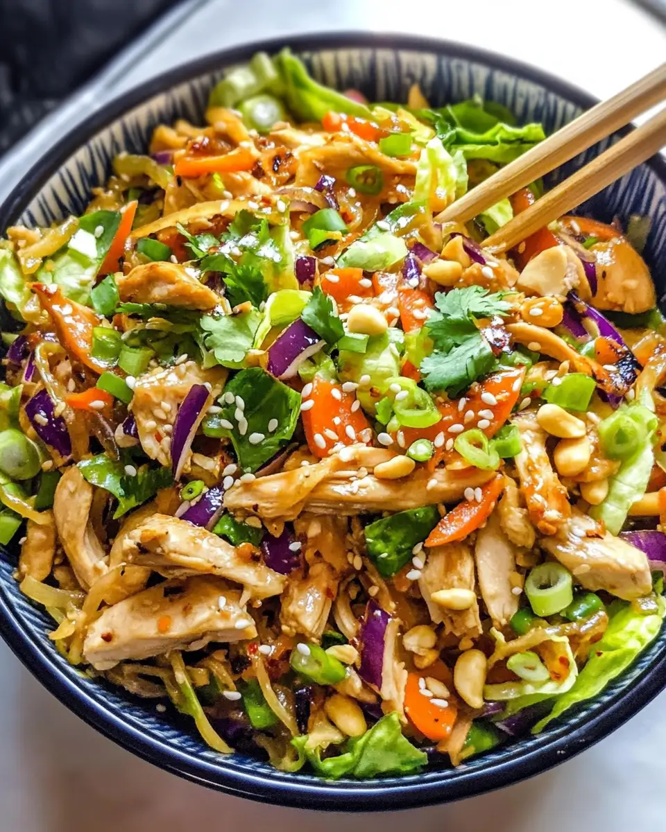 Healthy Chinese Chicken Salad