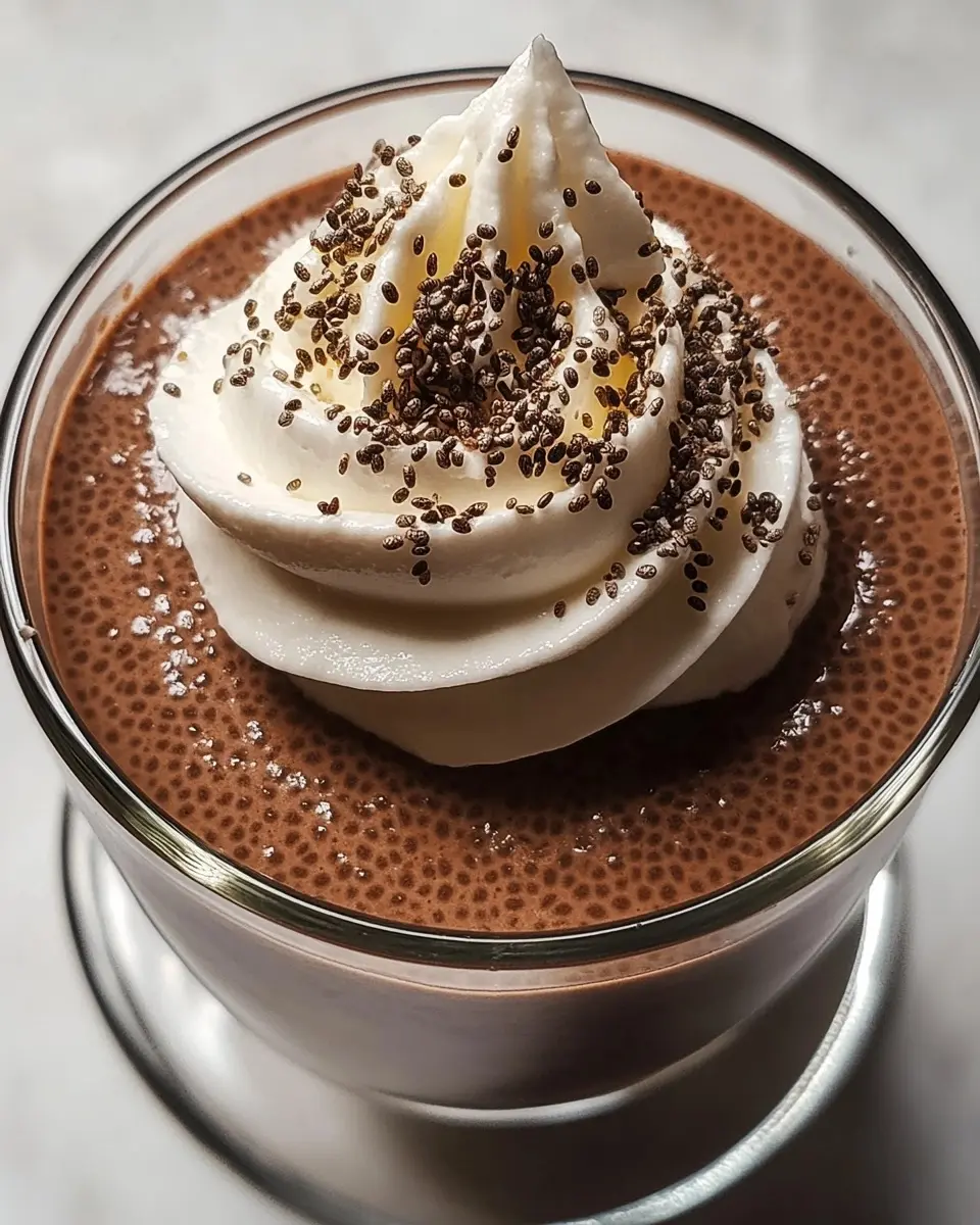 High-Protein Chocolate Chia Pudding