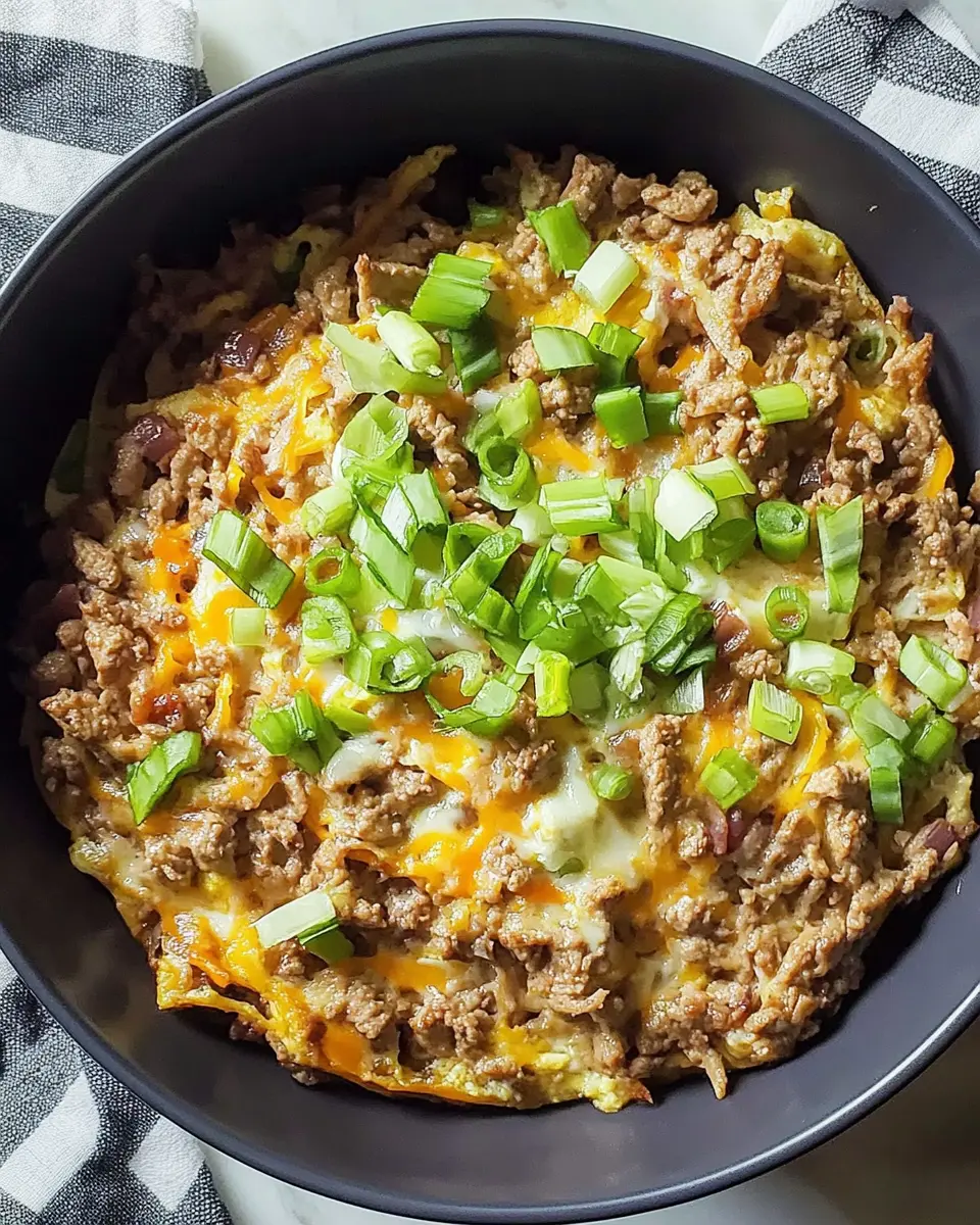 High Protein Egg Roll In A Bowl
