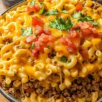 High Protein Taco Mac and Cheese