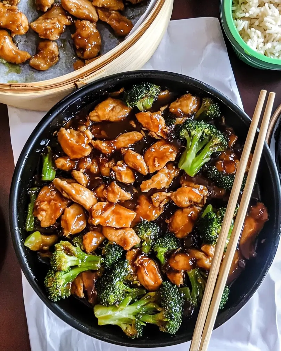 Homemade Chicken and Broccoli Chinese Takeout
