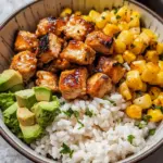 Honey Chipotle Chicken Rice Bowls