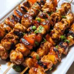 Honey Chipotle Chicken Skewers