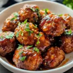 Honey Garlic Turkey Meatballs Recipe