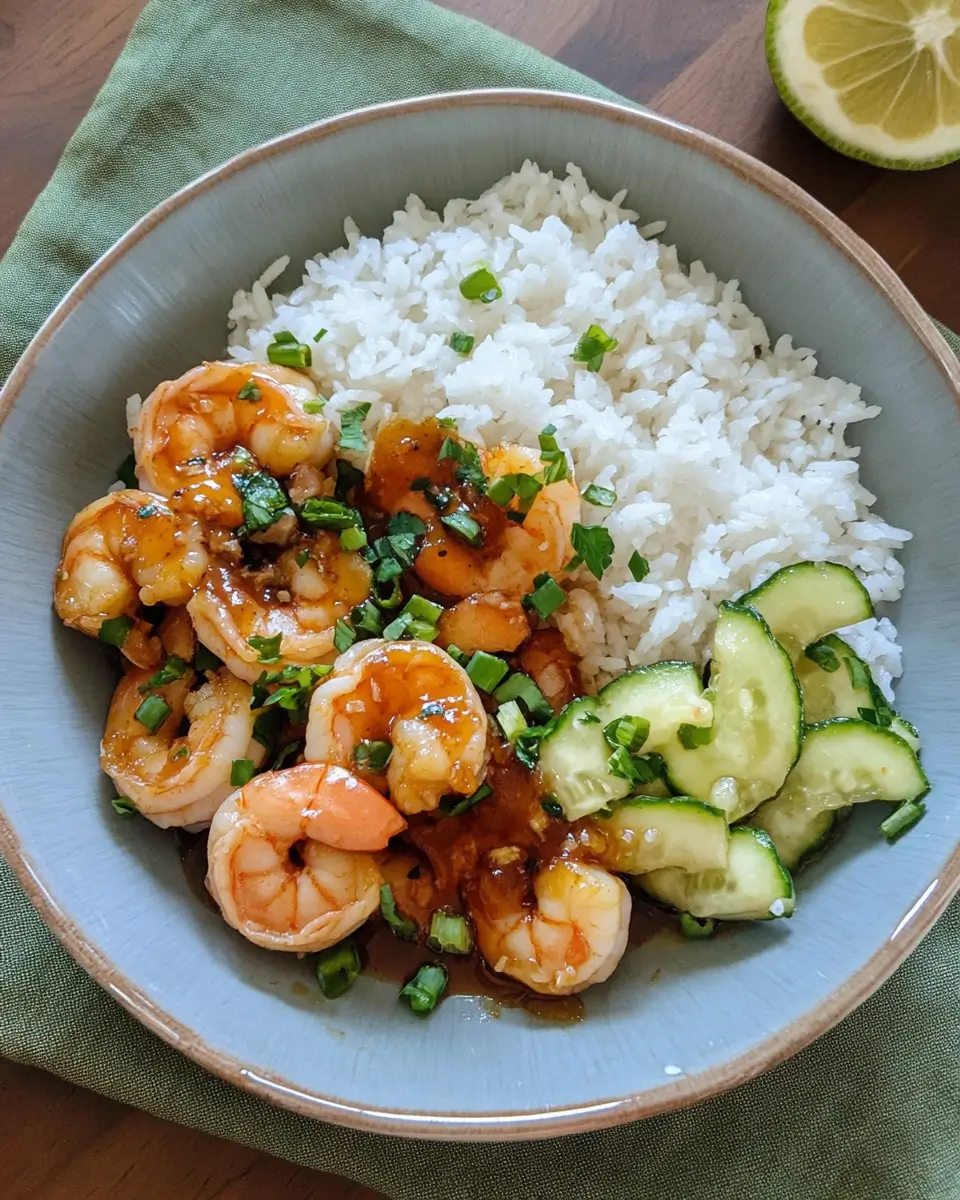 Honey Orange Shrimp