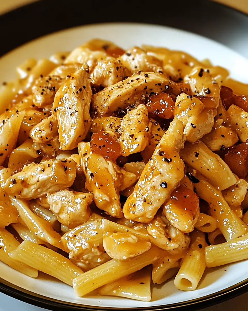 Honey Pepper Chicken Pasta