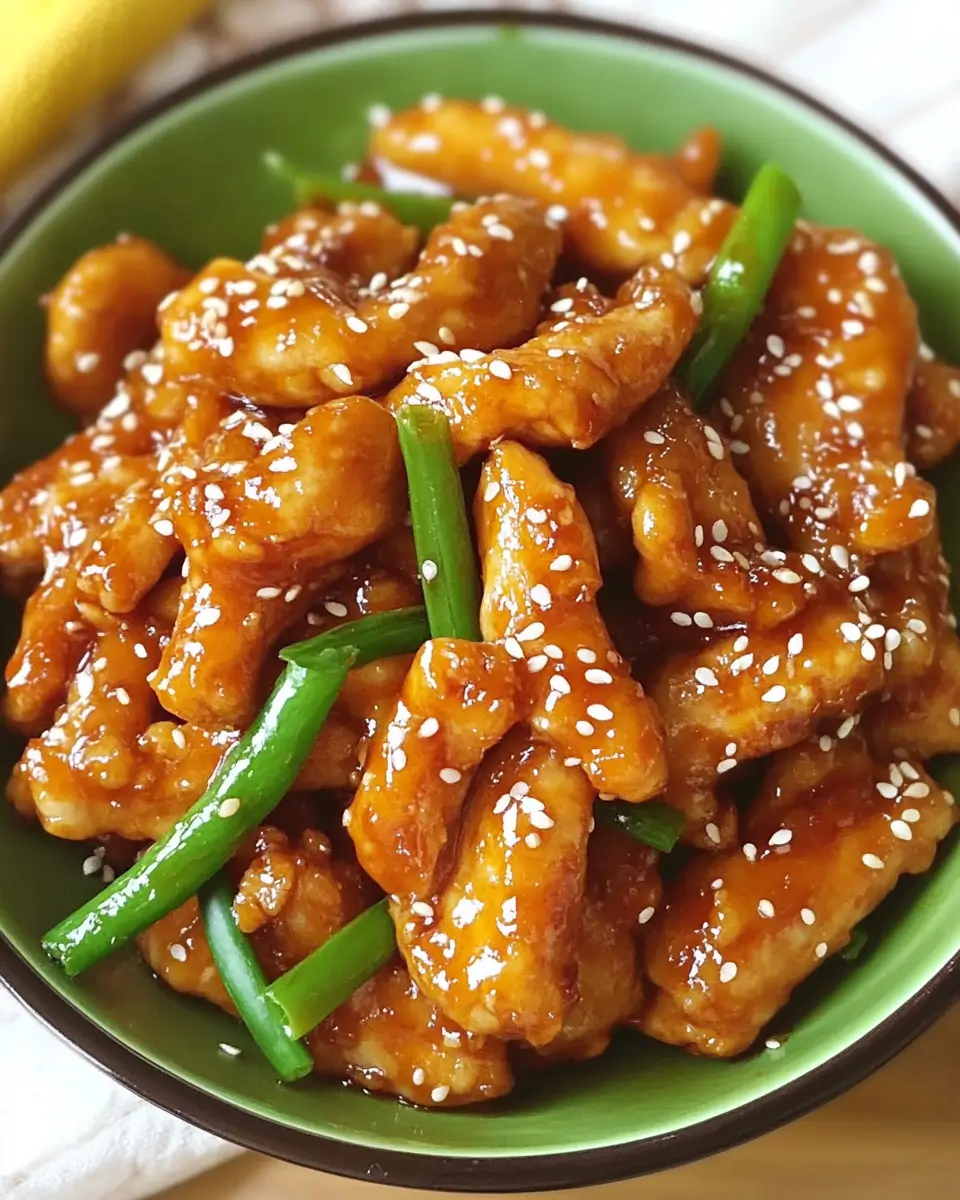 Honey Sesame Chicken